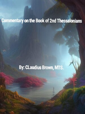 cover image of Commentary on the Book of 2nd Thessalonians